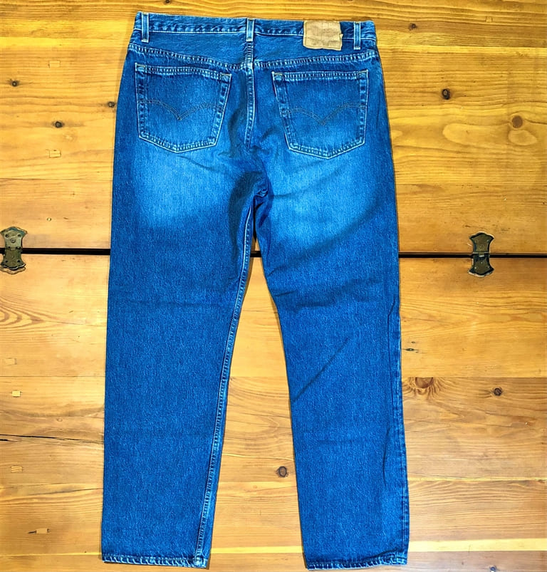 JEANS UOMO LEVIS 501 W38 L32